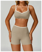 Layered Bra + Shorts Airlift Set