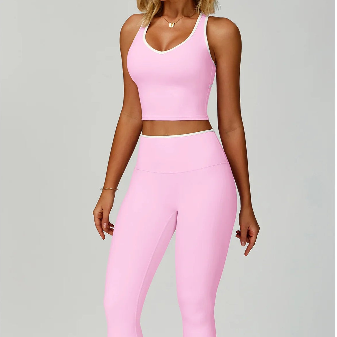 Layered Tank + Leggings Airlift Set