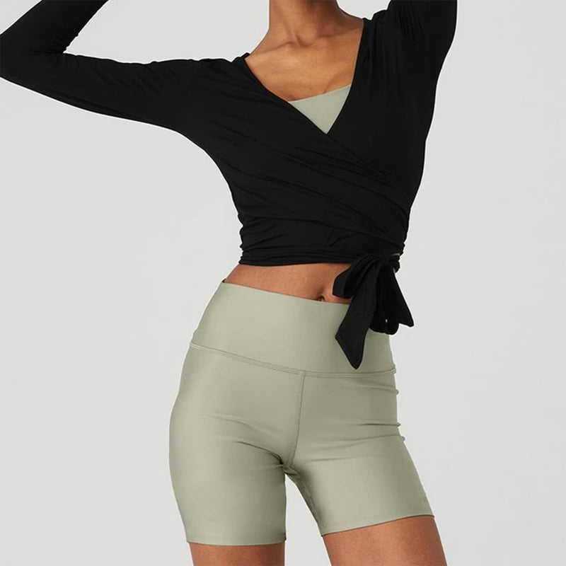 Classic Pilates Wrap top