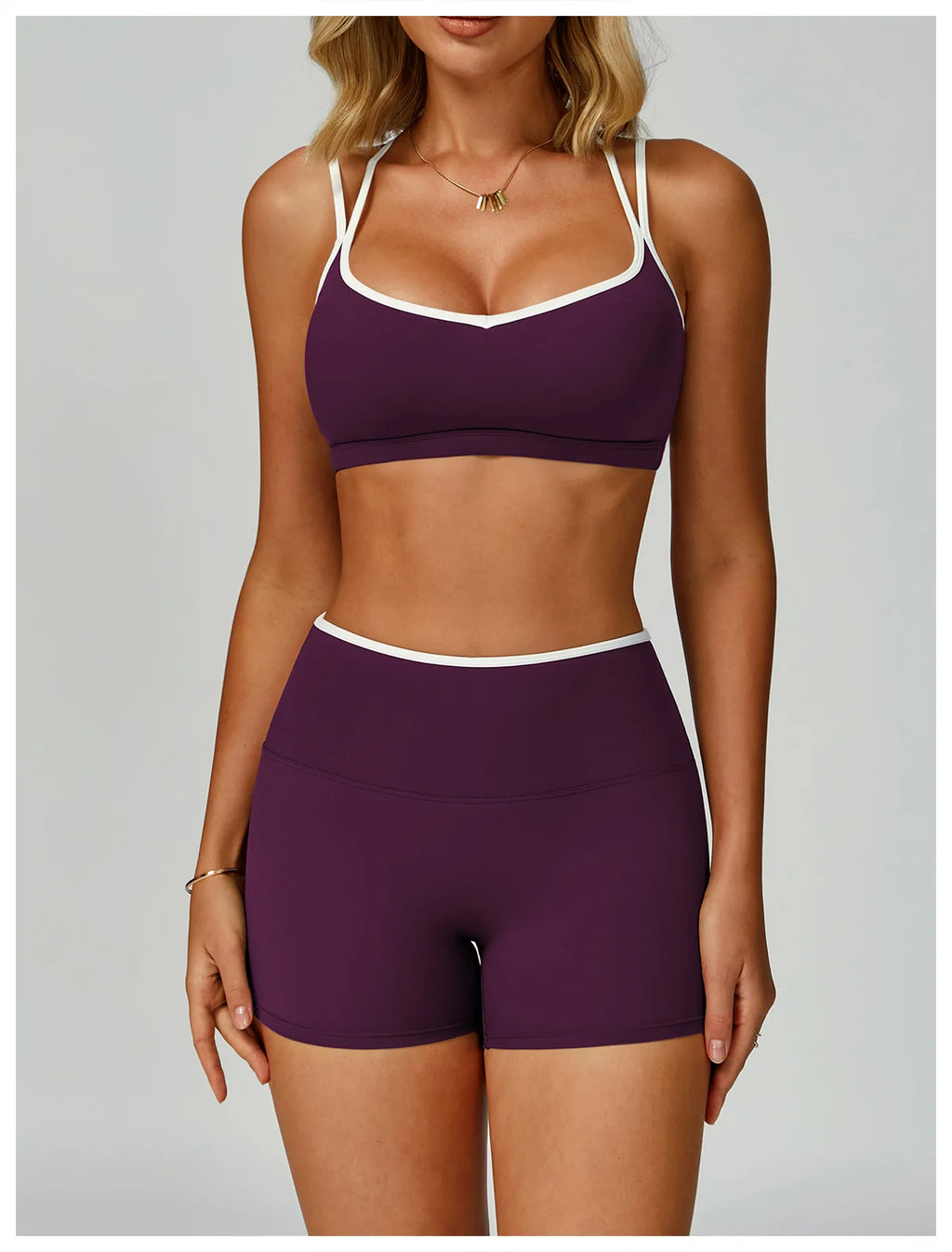 Layered Bra + Shorts Airlift Set
