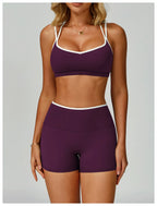 Layered Bra + Shorts Airlift Set