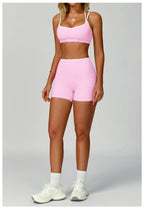 Layered Bra + Shorts Airlift Set