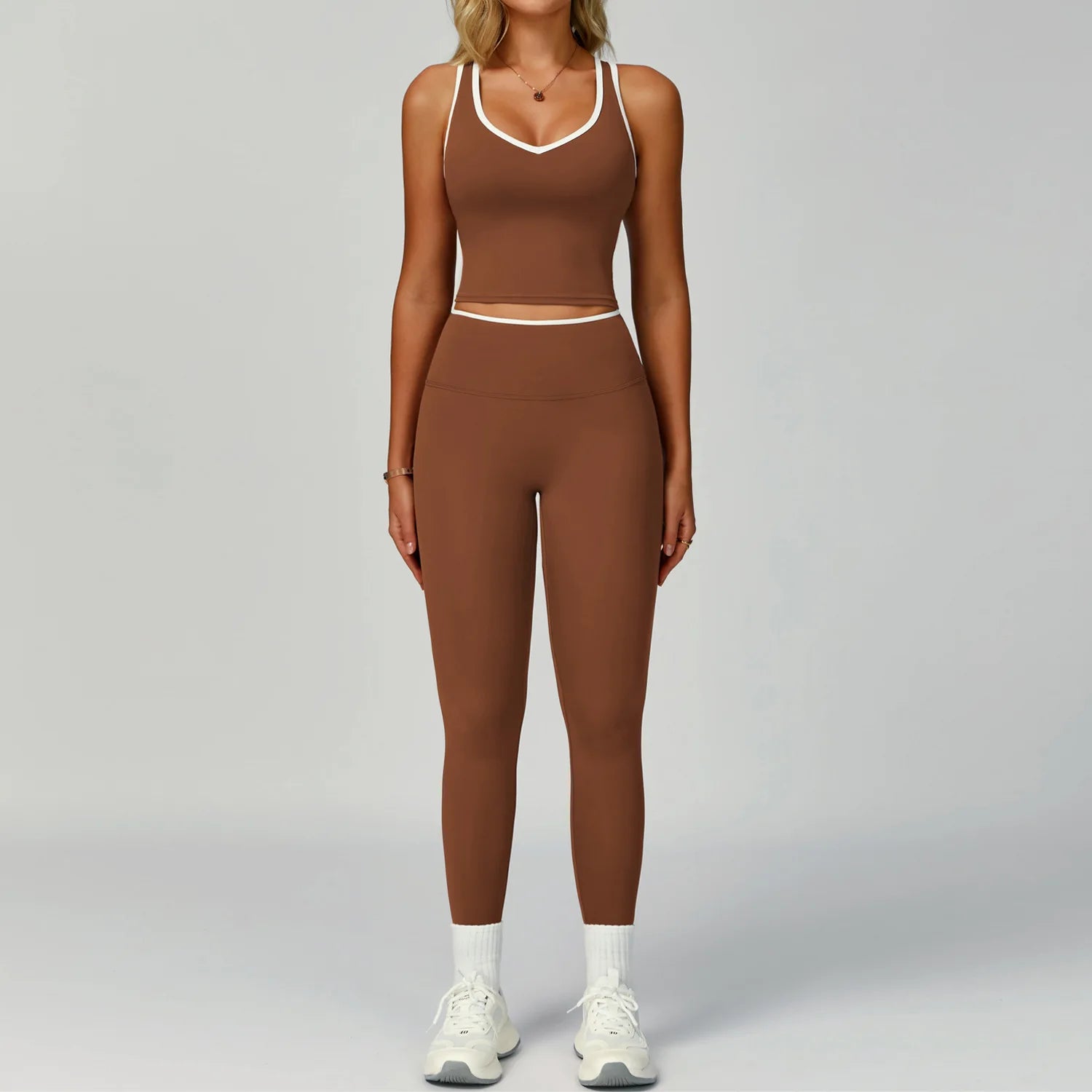 Layered Tank + Leggings Airlift Set