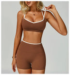 Layered Bra + Shorts Airlift Set