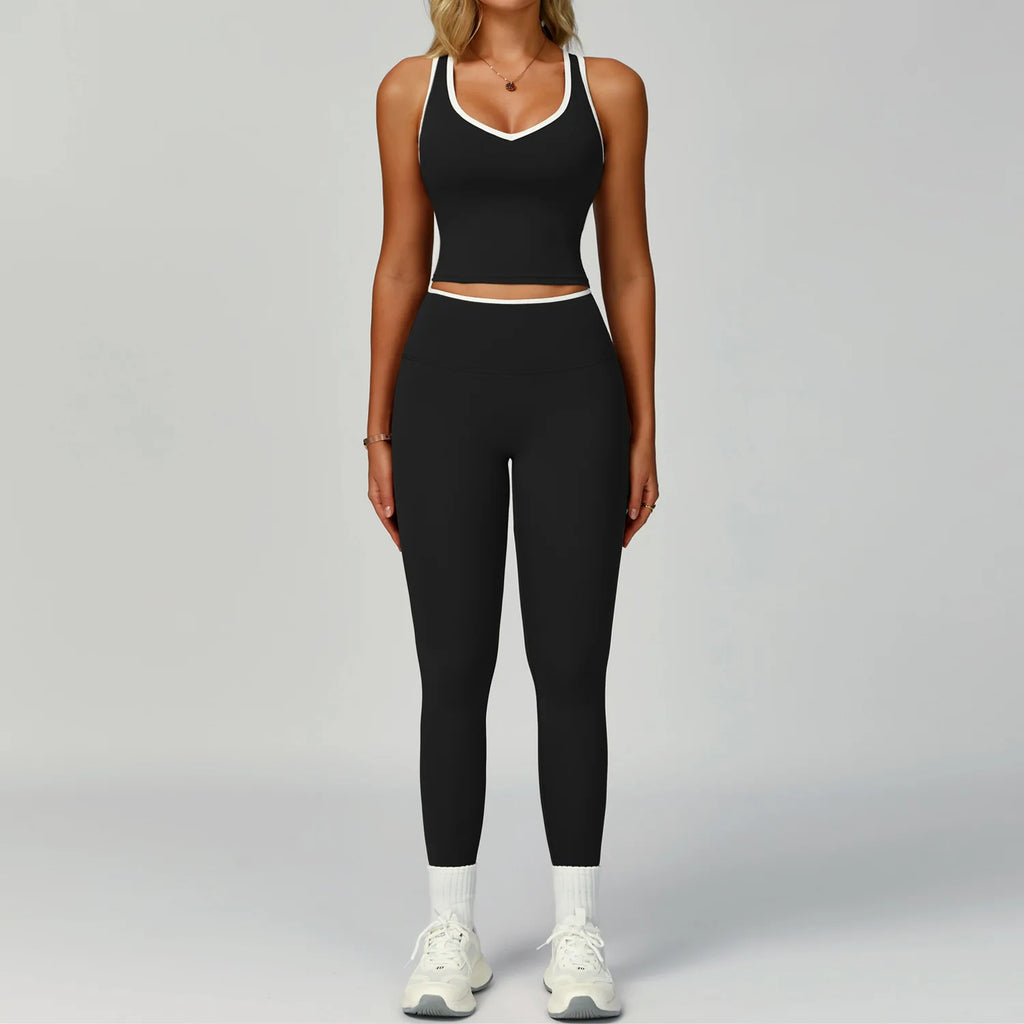 Layered Tank + Leggings Airlift Set